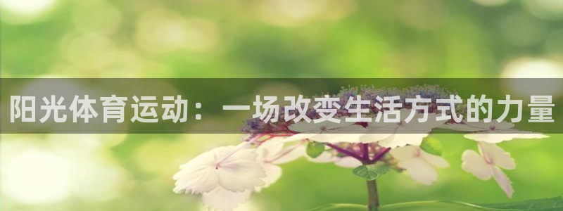vsport体育官方正版app娱乐40996：阳光体